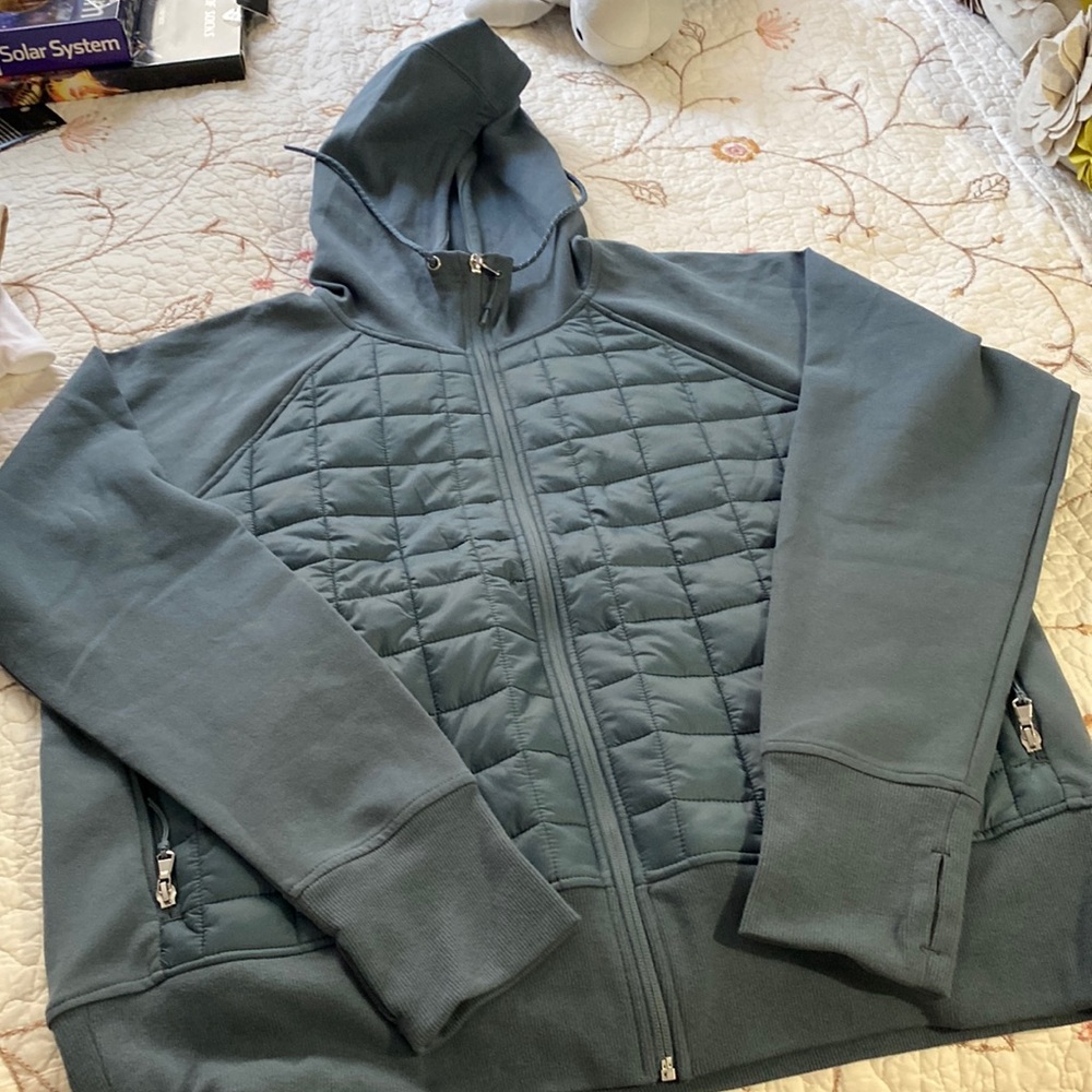 Old Navy Active, dynamic fleece XL tall,  new, blue breathable, quilted